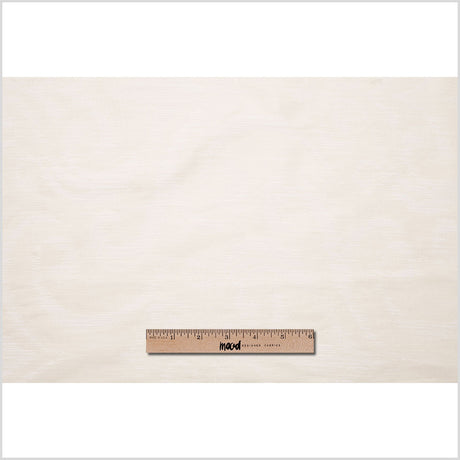 Ivory Damask Polyester Woven