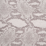 Taupe Python Printed Polyester Woven