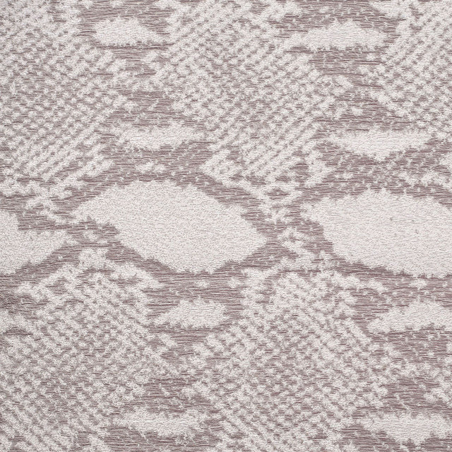 Taupe Python Printed Polyester Woven