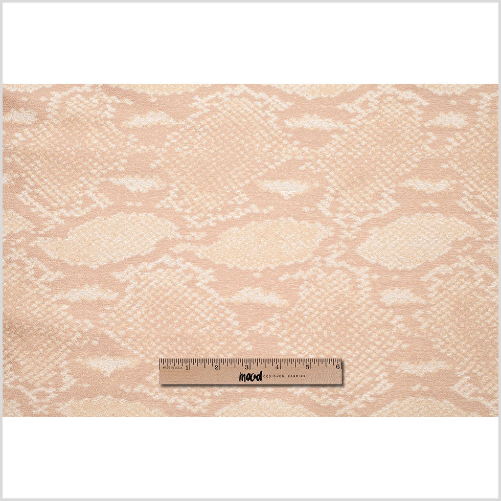 Gold Python Printed Polyester Woven