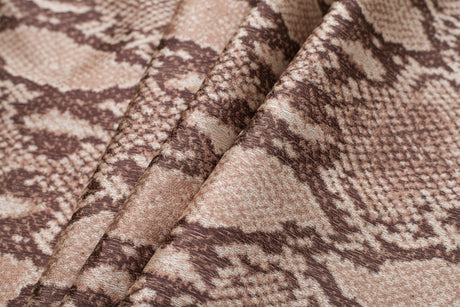 Snake Python Printed Polyester Woven