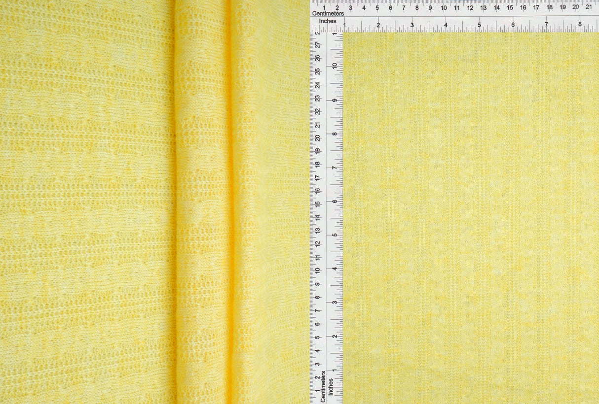 Cable Knit Sweater Fabric