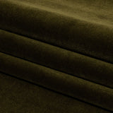 Olive Cotton Velvet