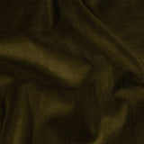 Olive Cotton Velvet