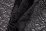 Black Novelty Polyester Sheer