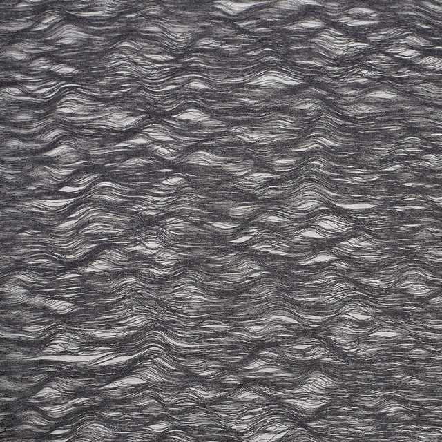 Black Novelty Polyester Sheer