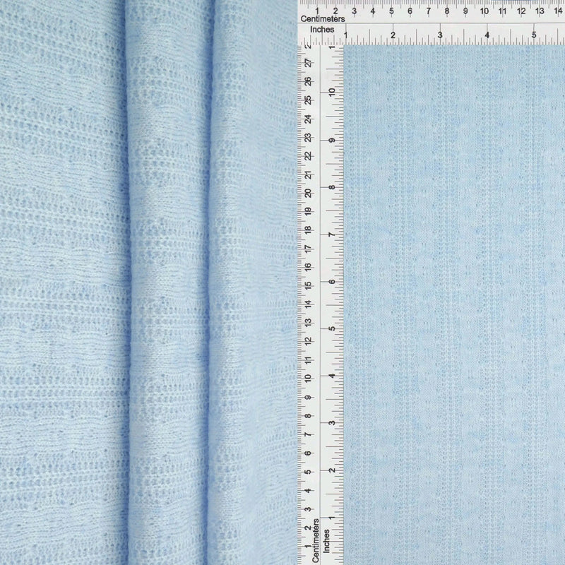 Cable Knit Stretch Sweater Fabric