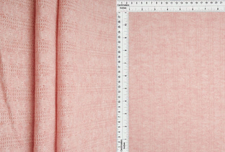 Cable Knit Stretch Sweater Fabric