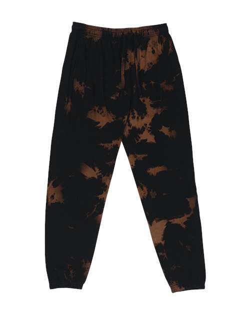 Premium Fleece Bleach Wash Sweatpants