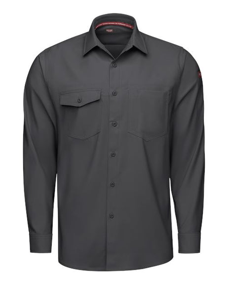 Red Kap Men's Cooling Long Sleeve Work Shirt