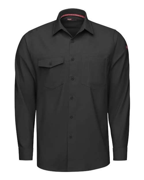 Red Kap Men's Tall Cooling Long Sleeve Work Shirt