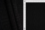 1 Yard Geometric Towel Jacquard Knit Fabric 58/59 Inch Wide Plush Heavyweight Textured Material for Robes & Home Décor