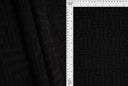 1 yarda de tela jacquard con toalla geométrica, mezcla elástica de poliéster y spandex, ancho 58/59 pulgadas