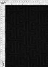 Jacquard Knit Geometric Towel Fabric