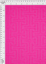 Jacquard Knit Geometric Towel Fabric