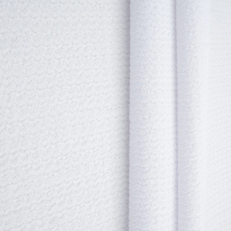 Mini Missoni Fabric 1 Yard White Soft Stretch Lightweight 56/58" Wide