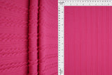 Braid Jacquard Liverpool Knit Fabric