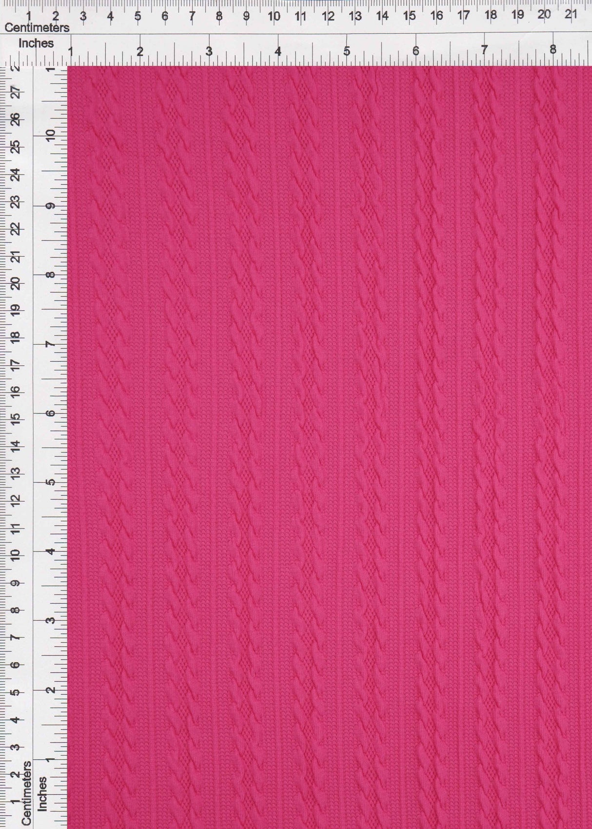 Braid Jacquard Liverpool Knit Fabric