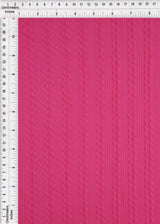 Braid Jacquard Liverpool Knit Fabric