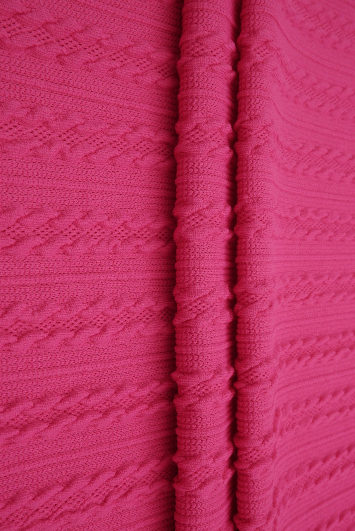 Braid Jacquard Liverpool Knit Fabric