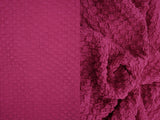 1 Yard Textured Cauliflower Jacquard Knit Fabric 59/60 Inch Wide Ultra Plush Heavyweight Material for Cozy Loungewear & Upholstery