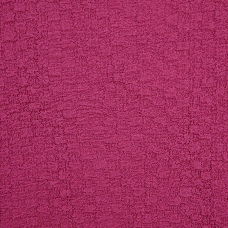 1 Yard Cauliflower Jacquard Knit Fabric, 59/60? Wide Polyester Spandex Blend