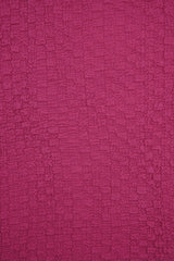 1 Yard Cauliflower Jacquard Knit Fabric, 59/60? Wide Polyester Spandex Blend