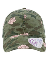 Women's Garment-Washed Fashion Print Cap