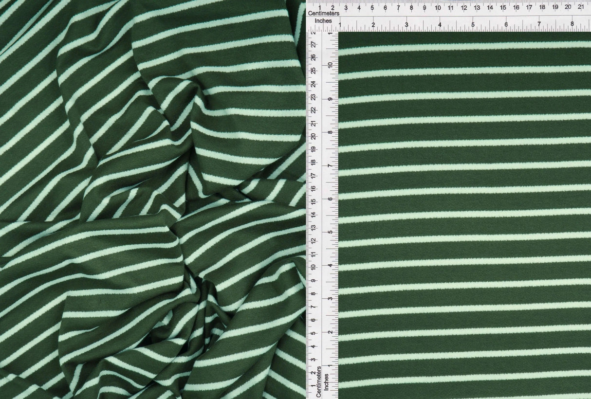 Striped Viscose Crepe Fabric 1 Yard Soft Draping Texture Lightweight 58/60" Wide