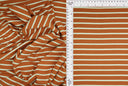 Viscose Crepe Stripe Stretch Fabric