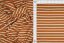 1 Yard Viscose Crepe Stripe Stretch Fabric with 1cm Line 58/60 Inch Wide