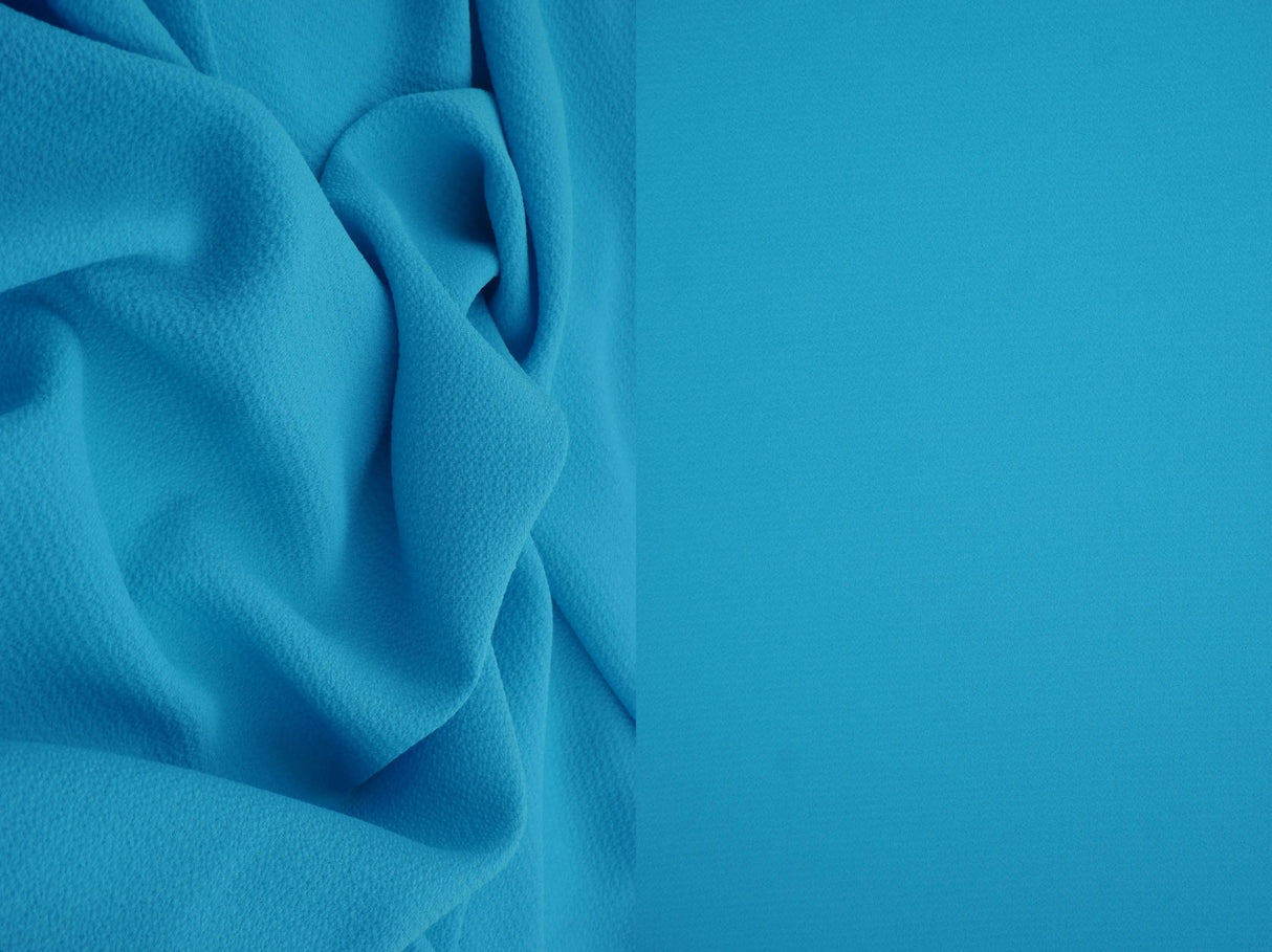 Solid Ghost Bubble Crepe Fabric, Lightweight Textured Stretch 57/58" Wide for Apparel