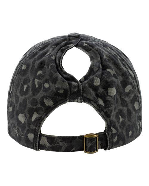 Women's Garment-Washed Fashion Print Cap