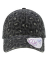 Women's Garment-Washed Fashion Print Cap