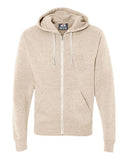 Men's Triblend Full-Zip Hooded Sweatshirt