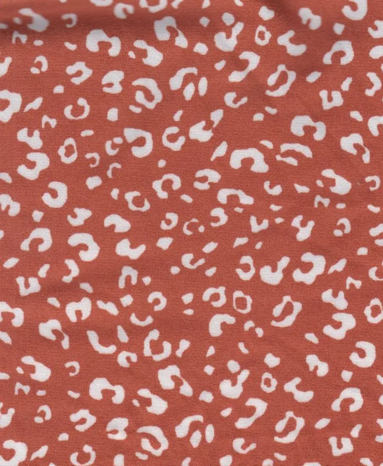 1 Yard Brushed DTY Animal Print Knit Fabric 170 GSM, Approx. 58/60? Wide Polyester Spandex Blend