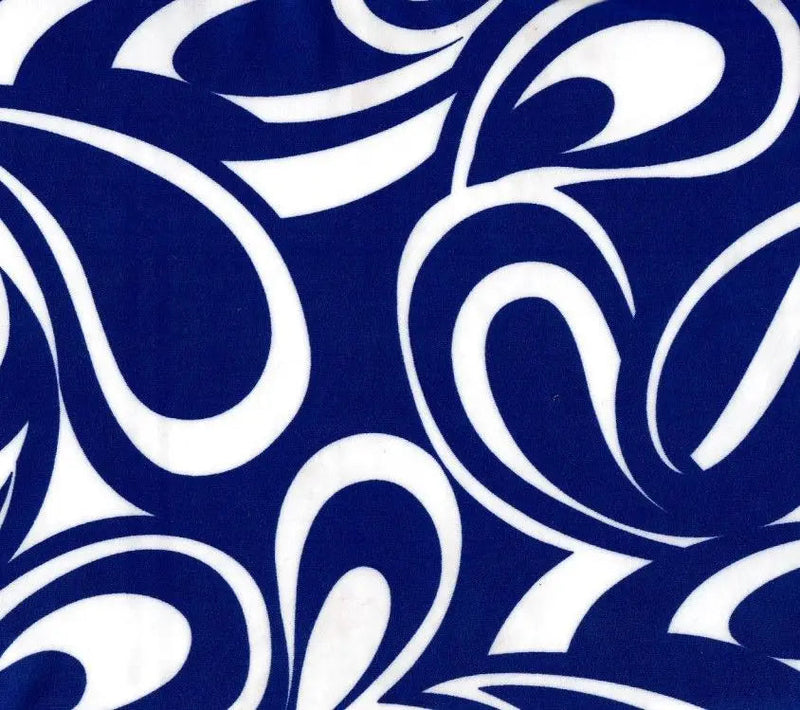 DTY Geometric Print Stretch Knit Soft Poly Spandex Fabric, 58/60" Wide