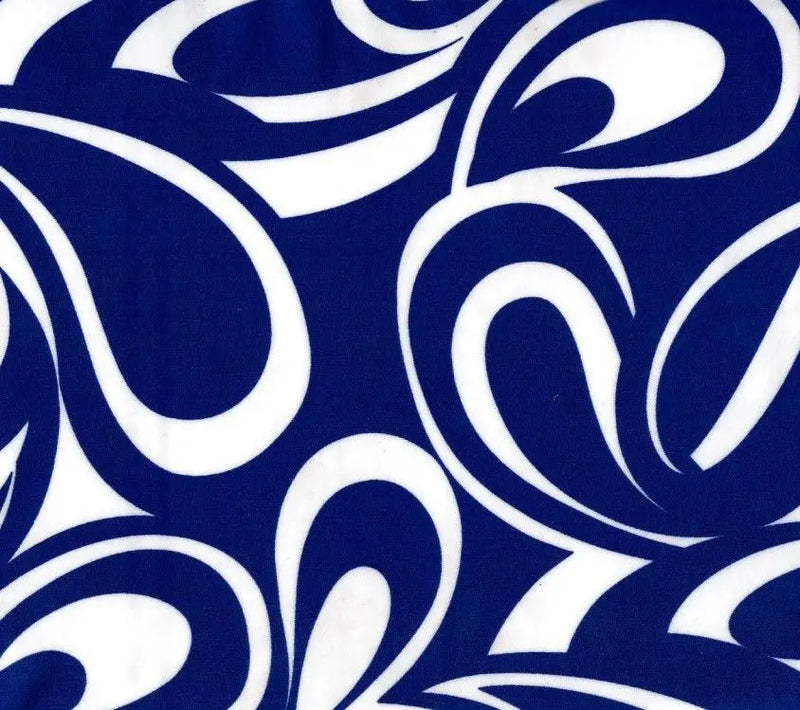 1 Yard DTY Geo Print Fabric Polyester Spandex Brushed Stretch Knit 58/60 Inches