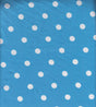 Polka Dot Brushed Stretch Knit Fabric Aqua