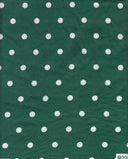 1 Yard Polka Dot Brushed DTY Knit Fabric Soft Stretch Material 58/60" Wide