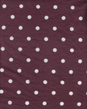 Brushed DTY Polka Dot Knit Fabric