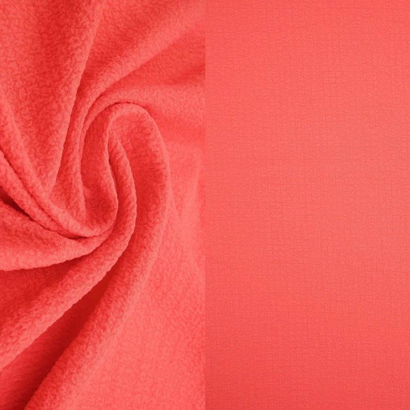 Solid Popcorn Woven Fabric Stretch Polyester Spandex 56/57 Inches Wide