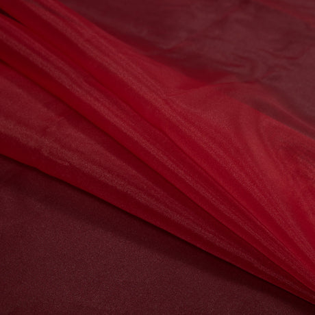 2-Ply Polyester Organza - Red - Zelda Collection
