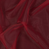 2-Ply Polyester Organza - Red - Zelda Collection