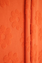Daisy Floral Jacquard Knit Fabric