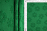 Daisy Floral Jacquard Knit Fabric