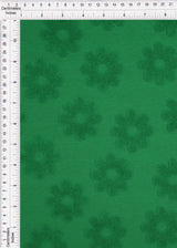 Daisy Floral Jacquard Knit Fabric