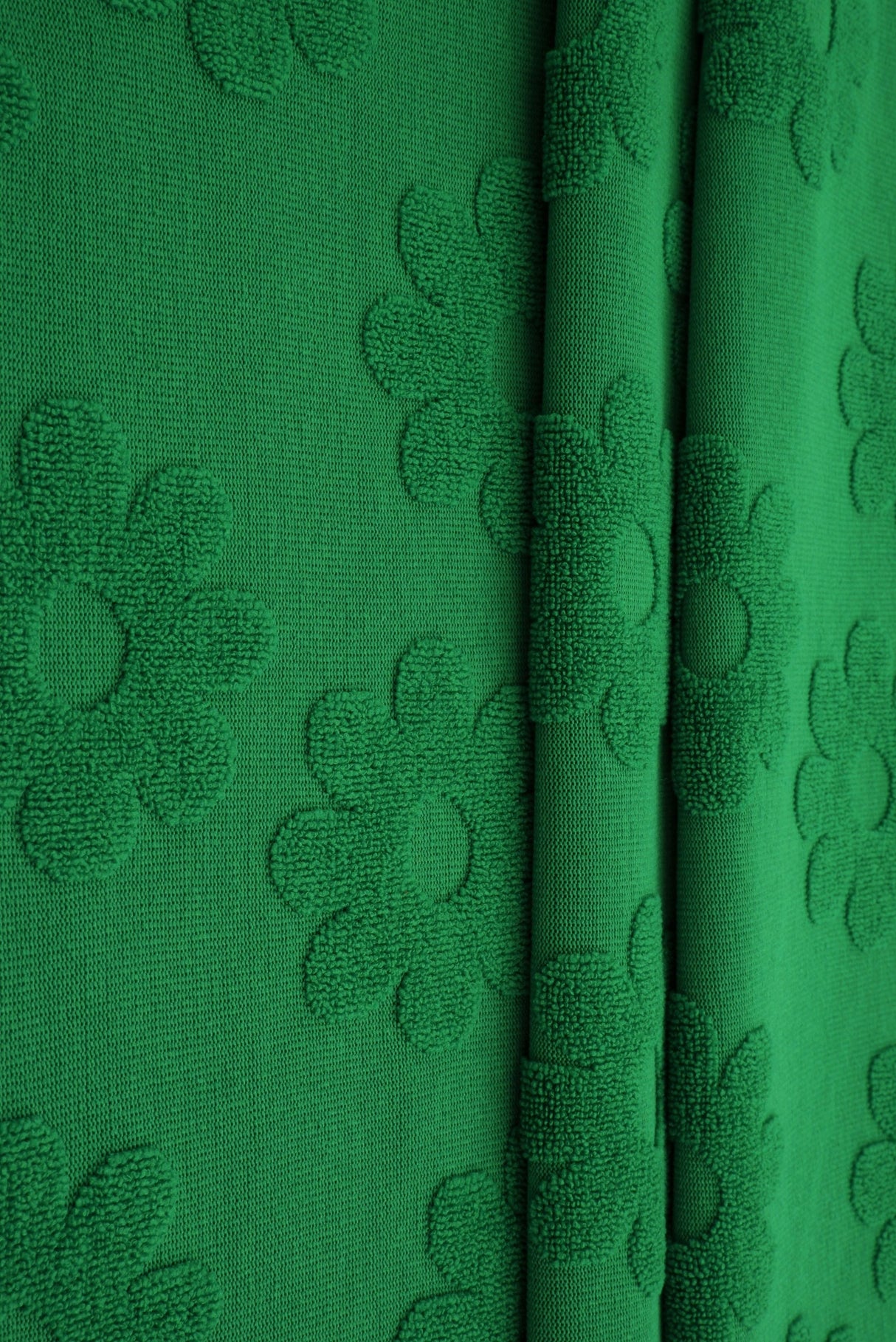Daisy Floral Jacquard Knit Fabric