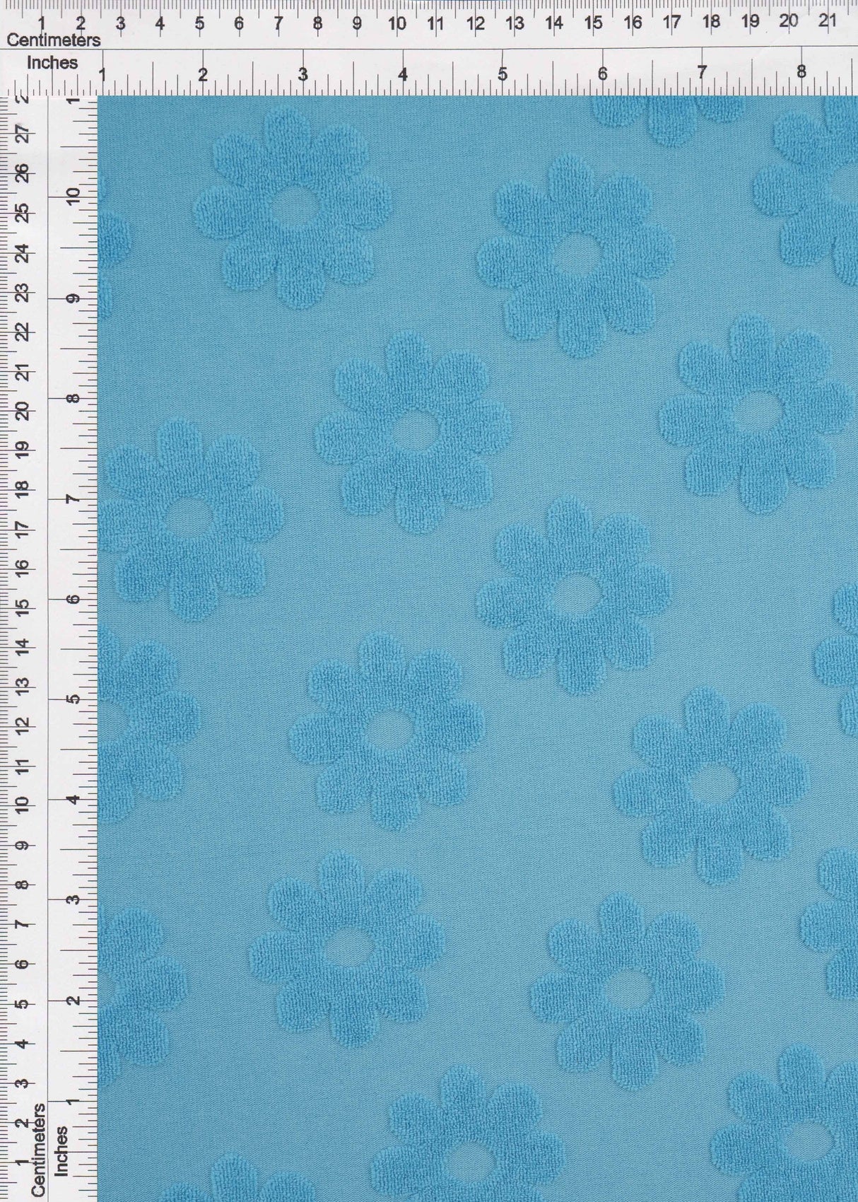 Daisy Floral Jacquard Knit Fabric