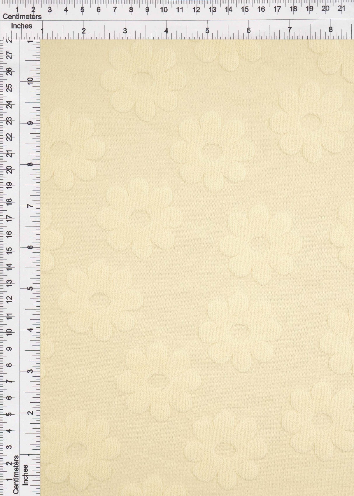 Daisy Floral Jacquard Knit Fabric